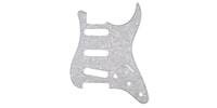 FENDER Pickguard, Classic 50s Strato 8-Hole 4-Ply White Peal (MIJ)