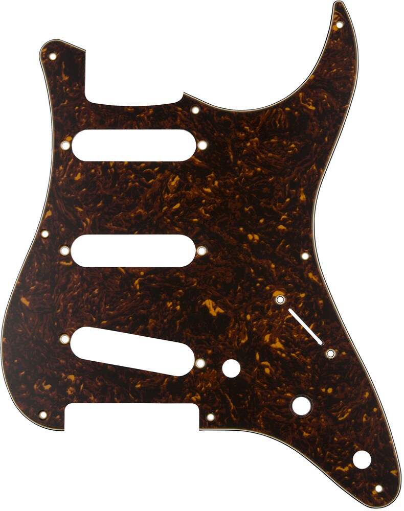 FENDER/Pickguard, Classic 50s Strato 8Hole 3Ply Tortoise Shell(MIJ)