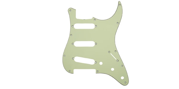 FENDER / Pickguard, Classic 60s Stratocaster 11-Hole 3-Ply Mint (MIJ)
