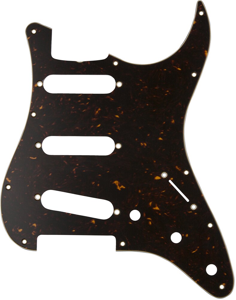 FENDER/Pickguard, Classic 60s Strato 11Hole 4Ply Tortoise （MIJ）