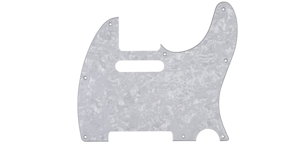FENDER ( フェンダー )  / Pickguard, Classic 60s Telecaster 8-Hole 4-Ply White Peal (M