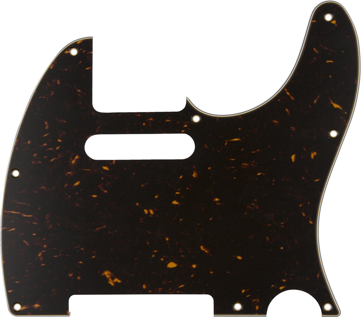 FENDER/Pickguard, Classic 60s Telecaster 8-Hole 4-Ply Tortoise MIJ