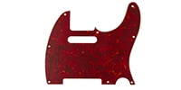 FENDER Pickguard, Classic60s Telecaster 8Hole 4Ply Red Tortoise MIJ