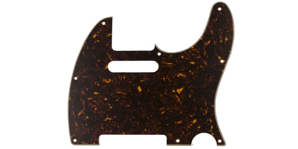 FENDER ( フェンダー )  / Pickguard, Classic 60s Telecaster 8Hole 3Ply Tortoise E MIJ