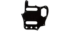 FENDER Pickguard, Classic 60s Jaguar 10-Hole 3-Ply Black (MIJ)