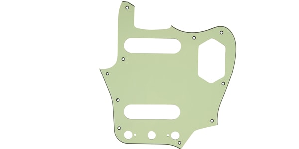 FENDER / Pickguard, Classic 60s Jaguar 10-Hole 3-Ply Mint (MIJ)