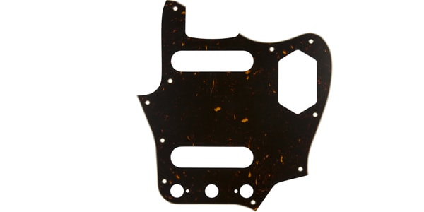 FENDER / Pickguard, Classic 60s Jaguar 10Hole 4Ply Tortoise MIJ