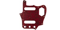 FENDER Pickguard, Classic 60s Jaguar 10Hole 4Ply Red Tortoise MIJ