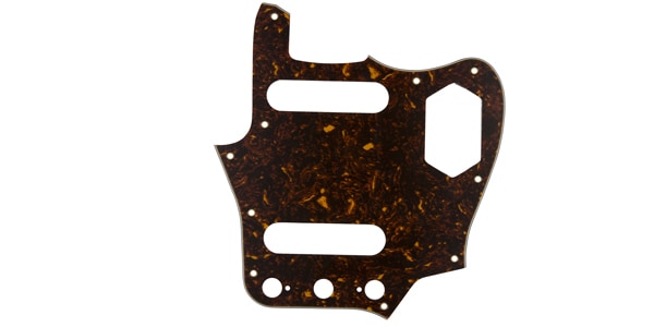 FENDER / Pickguard, Classic 60s Jaguar 10Hole 3Ply Tortoise E MIJ