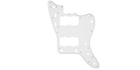 FENDER Pickguard, Classic 60s Jazzmaster 12-Hole 1-Ply White MIJ