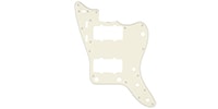 FENDER Pickguard, Classic 60s Jazzmaster 12Hole 1Ply Vintage WH MIJ