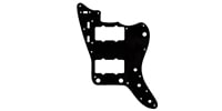 FENDER Pickguard, Classic 60s Jazzmaster 12-Hole 3-Ply Black MIJ