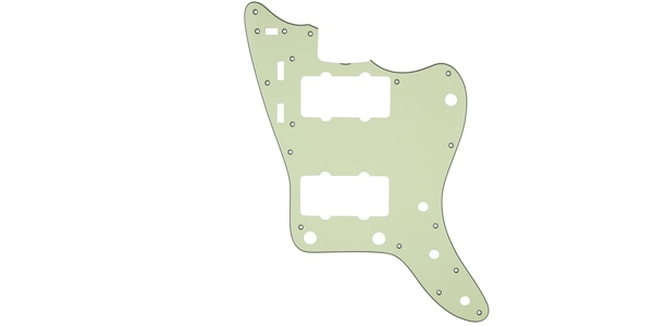 FENDER / Pickguard, Classic 60s Jazzmaster 12-Hole 3-Ply Mint (MIJ)
