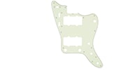 FENDER Pickguard, Classic 60s Jazzmaster 12-Hole 3-Ply Mint Ivory (