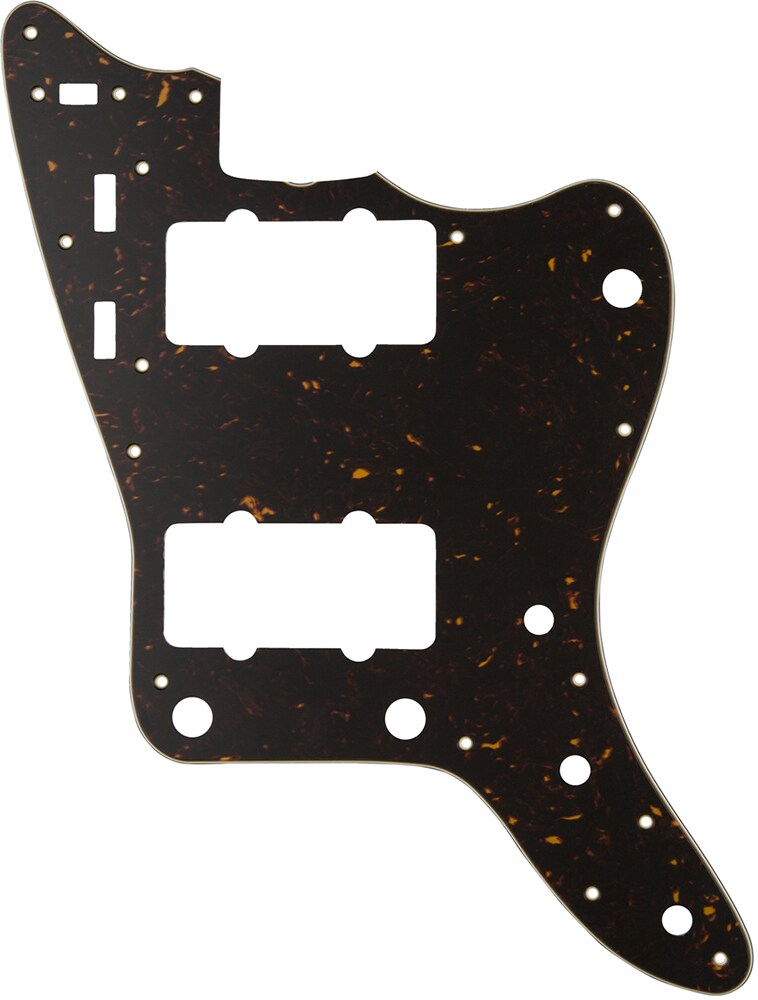 FENDER/Pickguard, Classic 60s Jazzmaster 12-Hole 4-Ply Tortoise She