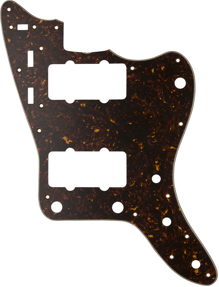 FENDER/Pickguard, Classic 60s Jazzmaster 12-Hole 4-Ply Tortoise She