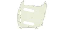 FENDER Pickguard, Classic 60s Mustang 12-Hole 3-Ply Mint Ivory (MIJ