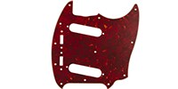 FENDER Pickguard, Classic 60s Mustang 12-Hole 4-Ply Red Tortoise