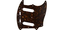 FENDER Pickguard, Classic 60s Mustang 12-Hole 3-Ply Tortoise Shell