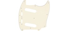 FENDER Pickguard, Classic 70s Mustang 12-Hole 1-Ply Vintage White