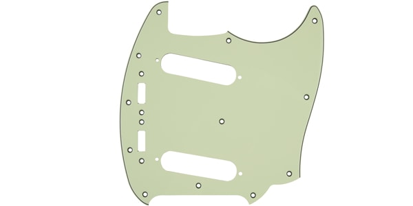 FENDER / Pickguard, Classic 70s Mustang 12-Hole 3-Ply Mint (MIJ)