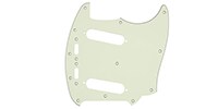 FENDER Pickguard, Classic 70s Mustang 12-Hole 3-Ply Mint Ivory (MIJ