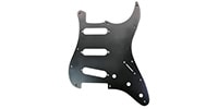 FENDER Pickguard, Classic 70s Stratocaster 11-Hole 1-Ply Black (MIJ