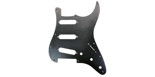 FENDER / Pickguard, Classic 70s Stratocaster 11-Hole 1-Ply Black (MIJ