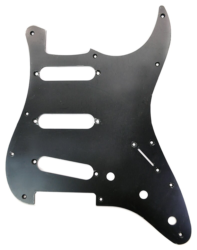 FENDER/Pickguard, Classic 70s Stratocaster 11-Hole 1-Ply Black (MIJ