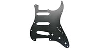 FENDER Pickguard, Classic 70s Stratocaster 11-Hole 3-Ply Black (MIJ