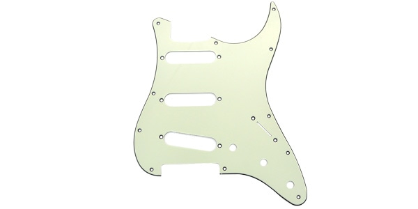 FENDER / Pickguard, Classic 70s Stratocaster 11-Hole 3-Ply Mint (MIJ)