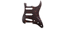 FENDER Pickguard, Classic 70s Stratocaster 11-Hole 4-Ply Tortoise S