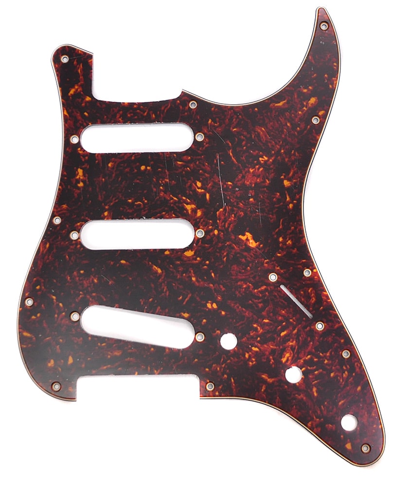 FENDER/Pickguard, Classic 70s Stratocaster 11-Hole 3-Ply Tortoise S