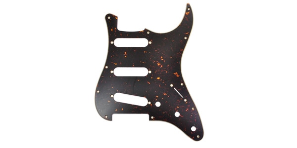 FENDER / Pickguard, Classic 70s Stratocaster 11-Hole 4-Ply Mint Torto