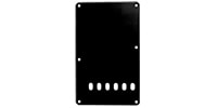 FENDER Backplate, Classic  Stratocaster  1-Ply Black (MIJ)