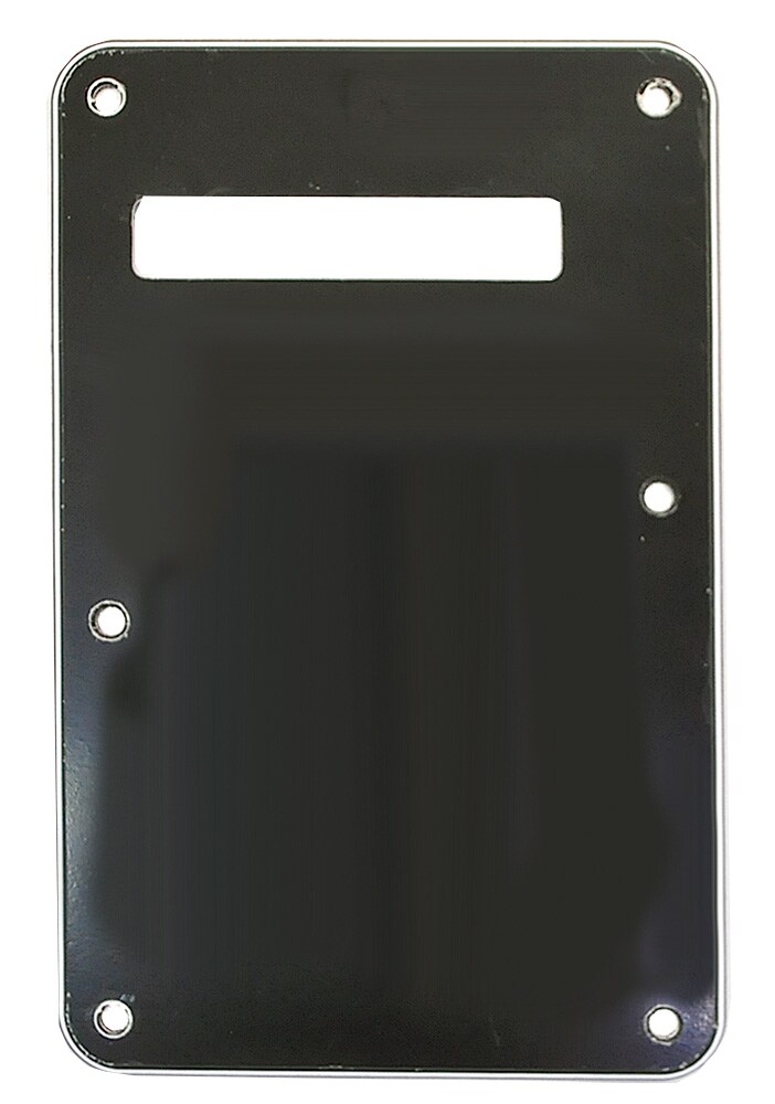 FENDER/STRATOCASTER MODERN-STYLE TREMOLO BACKPLATES BLACK