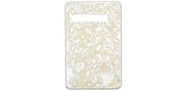 FENDER / STRATOCASTER MODERN-STYLE TREMOLO BACKPLATE AGED WHITE MOTO