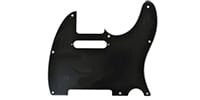 FENDER 8-HOLE MOUNT MULTI-PLY TELECASTER PICKGUARDS BLACK