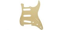 FENDER 11-HOLE MODERN 1-PLY ANODIZED STRATOCASTER S/S/S PICKGUARD