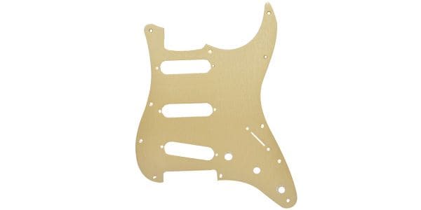 FENDER/11-HOLE MODERN 1-PLY ANODIZED STRATOCASTER S/S/S PICKGUARD