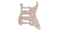 FENDER 11-HOLE MODERN-STYLE STRATOCASTER PICKGUARD AGED WHITE PEARL