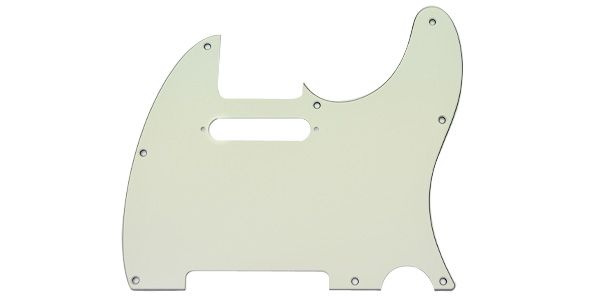 FENDER/8-HOLE MOUNT MULTI-PLY TELECASTER PICKGUARDS MINT GREEN