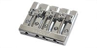 FENDER HiMass 4-String Bass Bridge Assembly Zinc Saddles Chrome