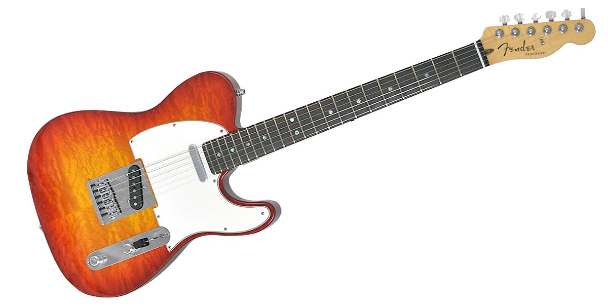 FENDER/Custom Deluxe Telecaster Faded Cherry Burst