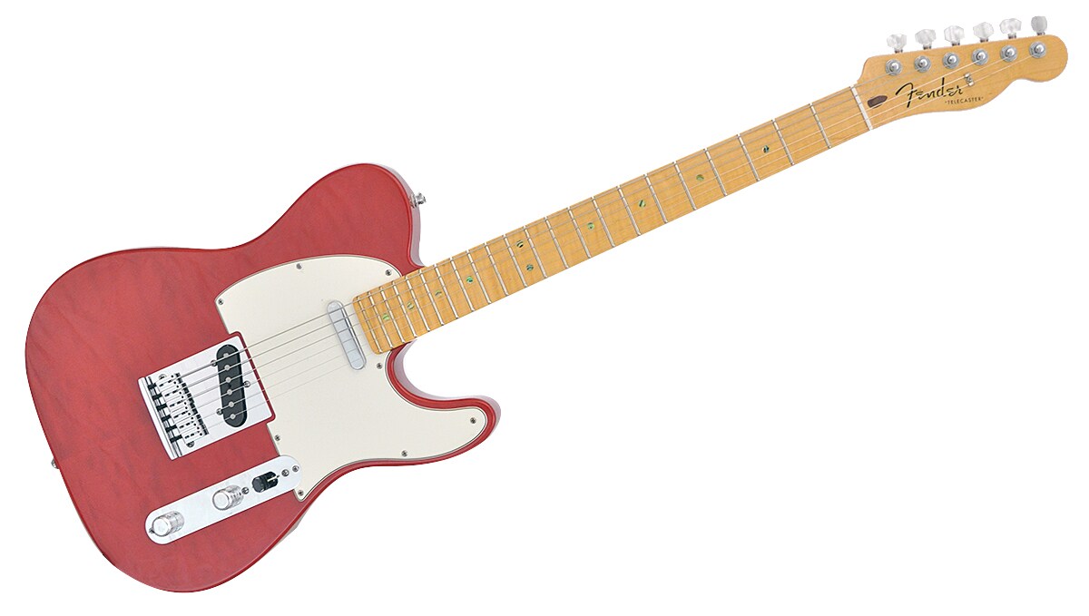 FENDER/Custom Deluxe Telecaster Candy Red