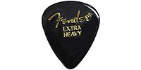 FENDER 351 Shape Black Extra Heavy