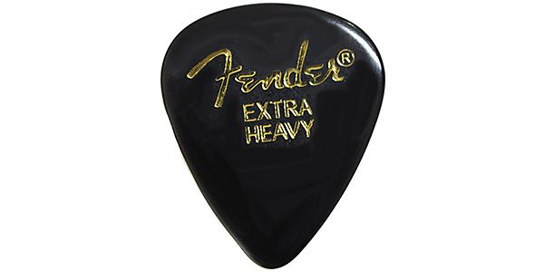 FENDER/351 Shape Black Extra Heavy