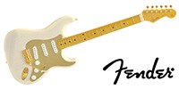 FENDER MIJ Traditional 50s Stratocaster Anodized Ash, White Blonde