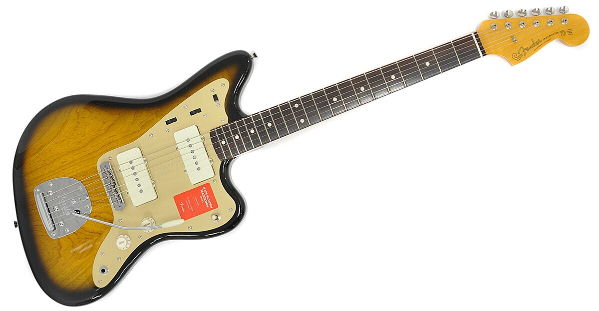 FENDER/MIJ Traditional 60s Jazzmaster Anodized 2 Color Sunburst