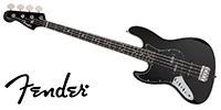 FENDER Aerodyne Jazz Bass Left Hand Black